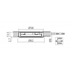 HAES DECO - Set de 3 Essuies de vaisselle - dim. 50x85 cm